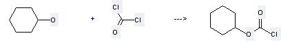 Cyclohexyl chloroformate can be prepared by cyclohexanol with carbonyl dichloride.